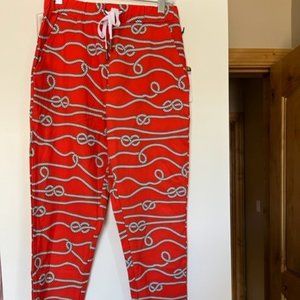 Tail Activewear ladies red knot print SPF 50 pants - size XS - NWT
